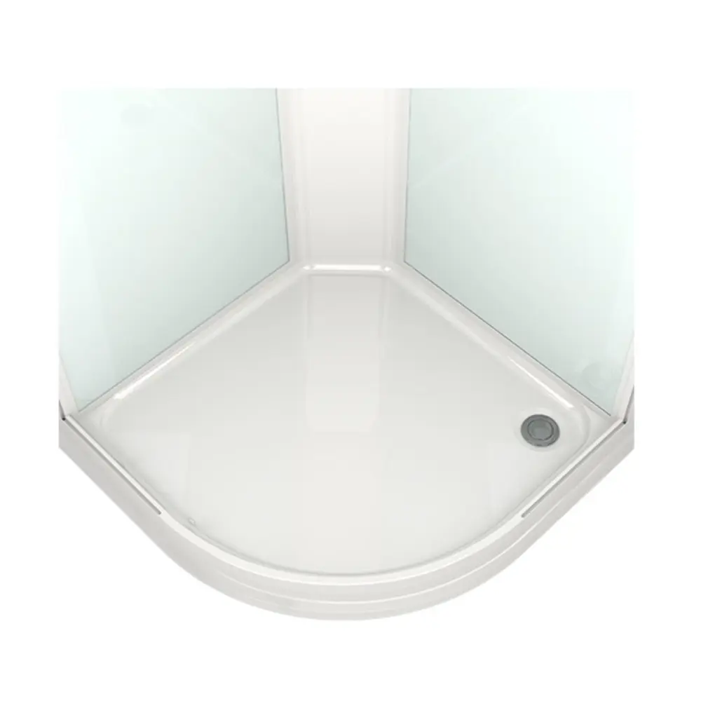 Фото 3 Душевая кабина Domani-Spa Delight 88 4870289 80x80 см поддон 15 см, белые стенки, матовая