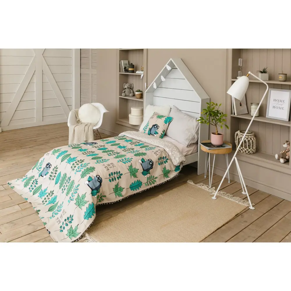 Фото 16 Покрывало Этель 210x145 см рогожка цвет бежевый Фото 16 Покрывало Этель 210x145 см рогожка цвет бежевый