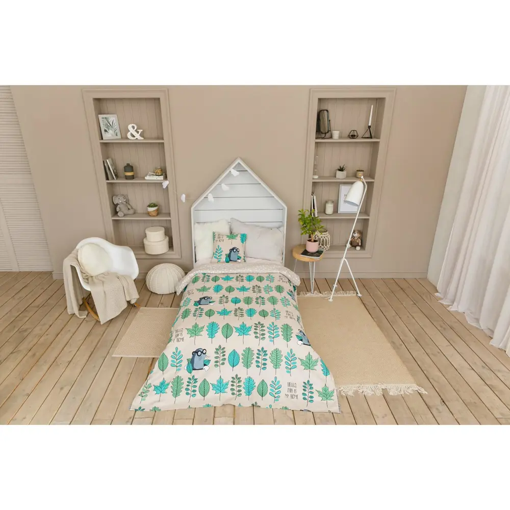 Фото 12 Покрывало Этель 210x145 см рогожка цвет бежевый Фото 12 Покрывало Этель 210x145 см рогожка цвет бежевый