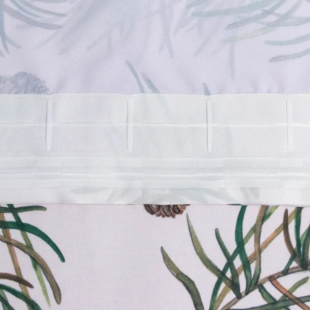 Фото 8 Комплект штор для кухни с подхватами Christmas tree габардин 145x180 см