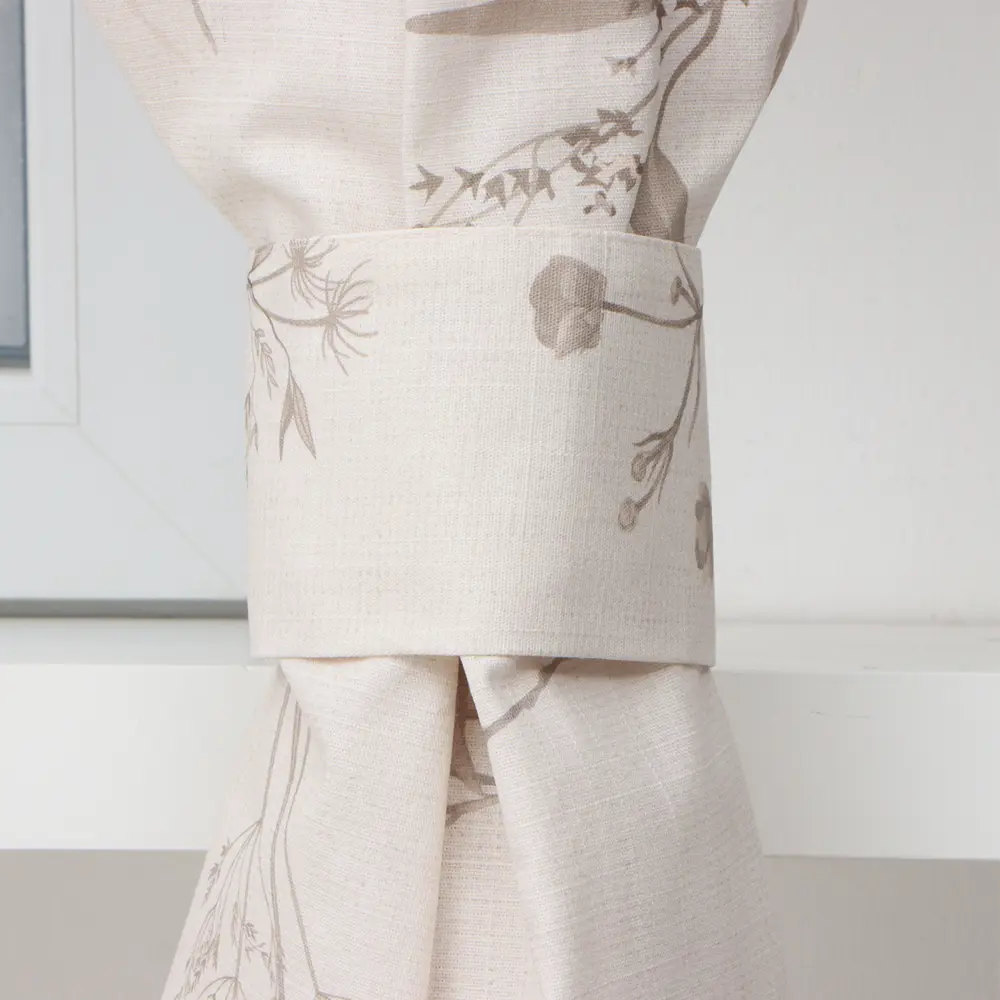 Фото 4 Комплект штор на петлях Этель 10283412 149x180 см цвет бежевый Фото 4 Комплект штор на петлях Этель 10283412 149x180 см цвет бежевый