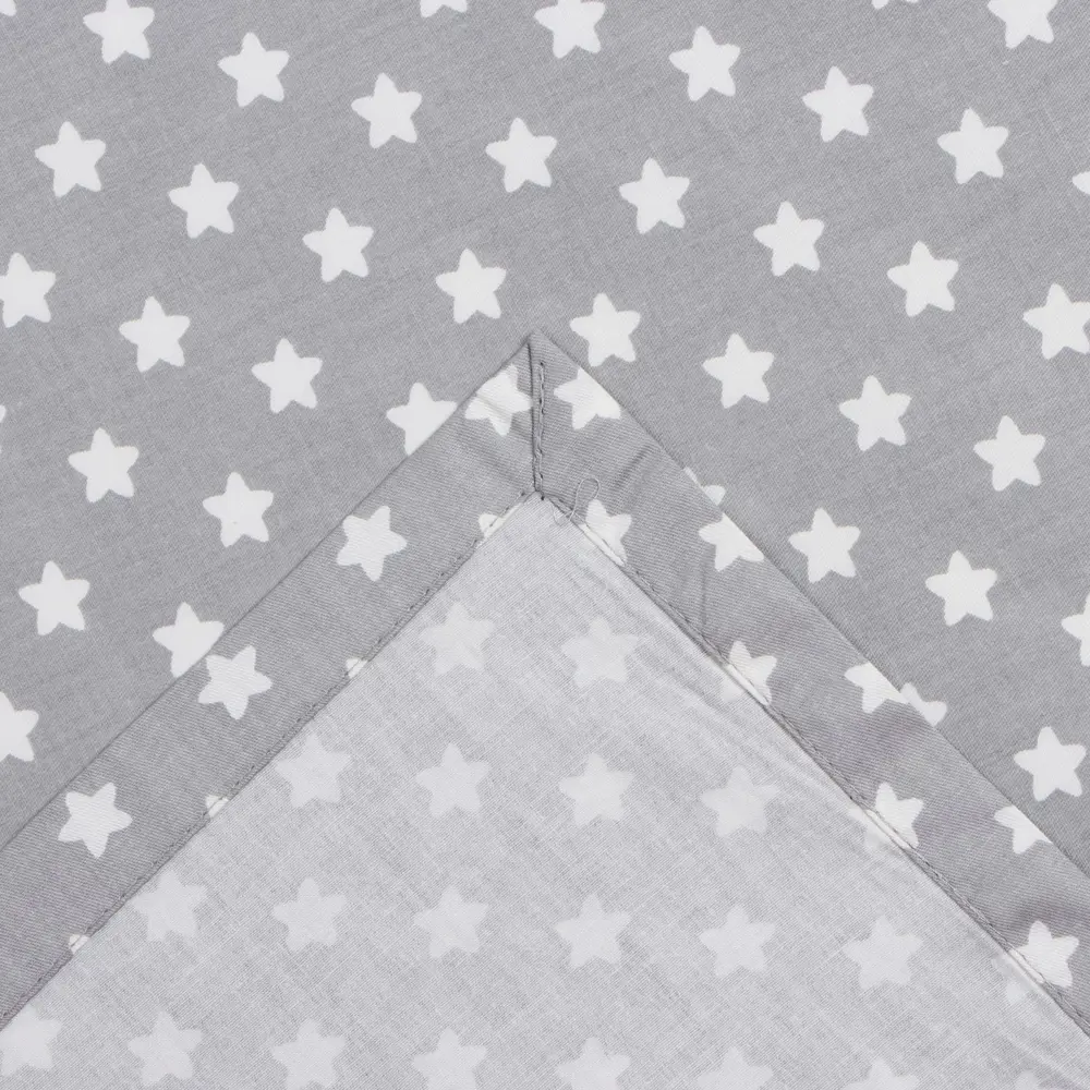 Фото 10 Комплект штор на шторной ленте для кухни Этель Звёзды 149x180 см цвет серый/серебристый Фото 10 Комплект штор на шторной ленте для кухни Этель Звёзды 149x180 см цвет серый/серебристый