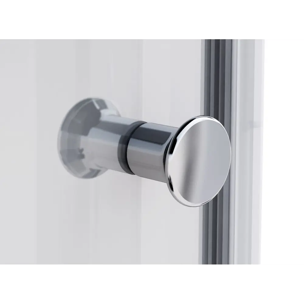 Фото 2 Душевой уголок Agger A01 137940 1/4 круга 90x90см серебристый блеск профиль эффект стекла матовый