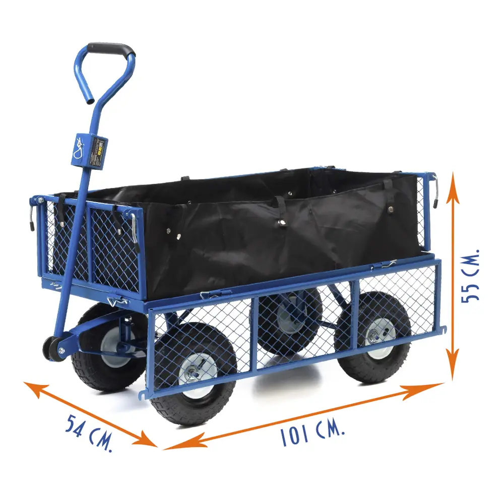 Фото 8 Тележка ручная садовая Haitec HT-GW350 350 кг Фото 8 Тележка ручная садовая Haitec HT-GW350 350 кг