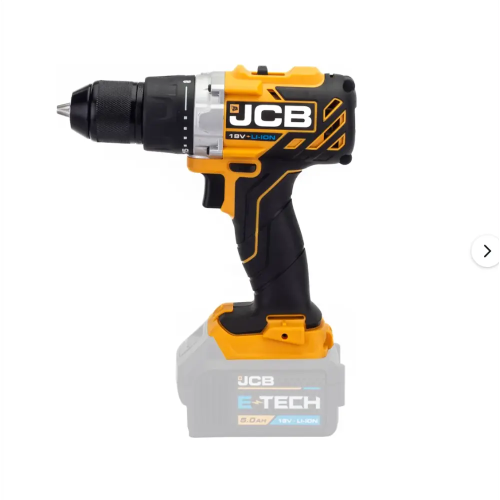 Фото 2 Дрель-шуруповерт аккумуляторная бесщеточная Jcb JCB-18BLDD-B-E, 18 В Li-Ion без АКБ и ЗУ Фото 2 Дрель-шуруповерт аккумуляторная бесщеточная Jcb JCB-18BLDD-B-E, 18 В Li-Ion без АКБ и ЗУ