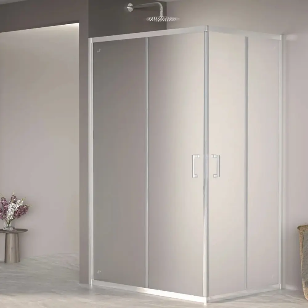 Фото 2 Душевой уголок Rgw Passage 3508104082-21 прямоугольный 80x120см серебристый блеск профиль эффект стекла матовый Фото 2 Душевой уголок Rgw Passage 3508104082-21 прямоугольный 80x120см серебристый блеск профиль эффект стекла матовый