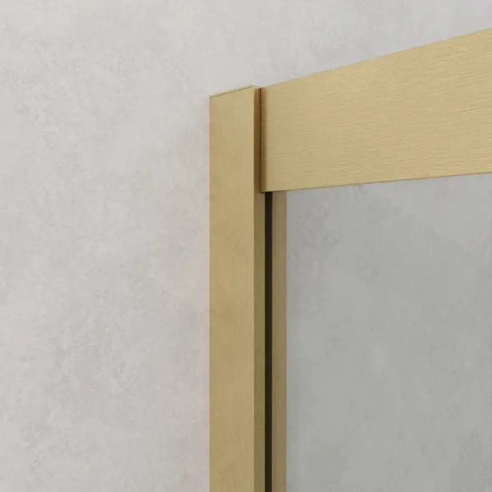 Фото 5 Душевой уголок Cezares Relax RELAX-304-P-1-100-C-BORO пятиугольный 100x100см золотистый профиль эффект стекла прозрачный