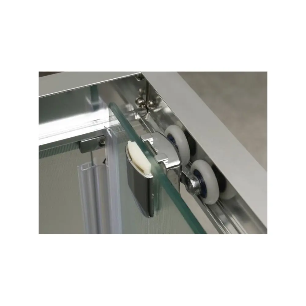 Фото 6 Душевой уголок Belbagno Uno UNO-195-A-2-95-C-Cr квадратный 95.5x95.5см серебристый блеск профиль эффект стекла прозрачный Фото 6 Душевой уголок Belbagno Uno UNO-195-A-2-95-C-Cr квадратный 95.5x95.5см серебристый блеск профиль эффект стекла прозрачный