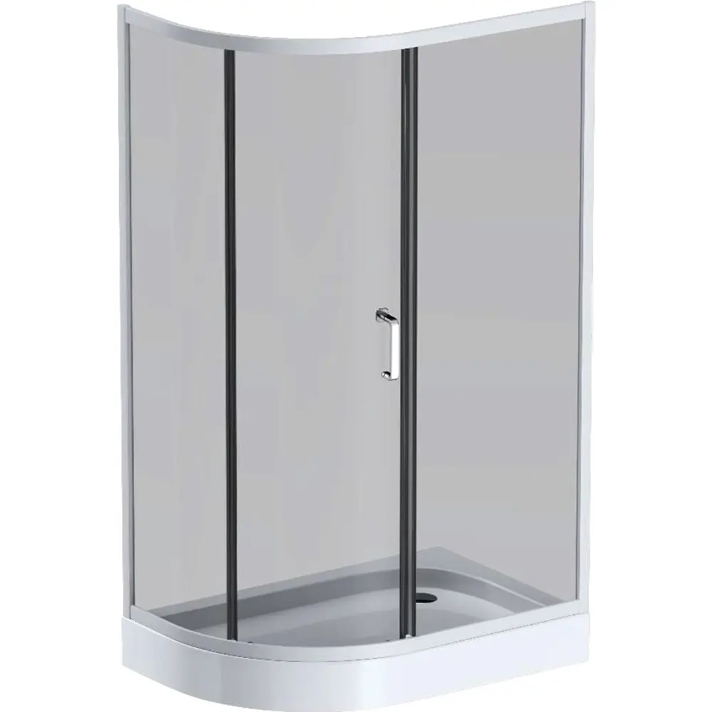 Фото 8 Душевой уголок Am.pm Like W83G-302U120CG64 многоугольный 120х80см серебристый блеск профиль эффект стекла тонированный Фото 8 Душевой уголок Am.pm Like W83G-302U120CG64 многоугольный 120х80см серебристый блеск профиль эффект стекла тонированный