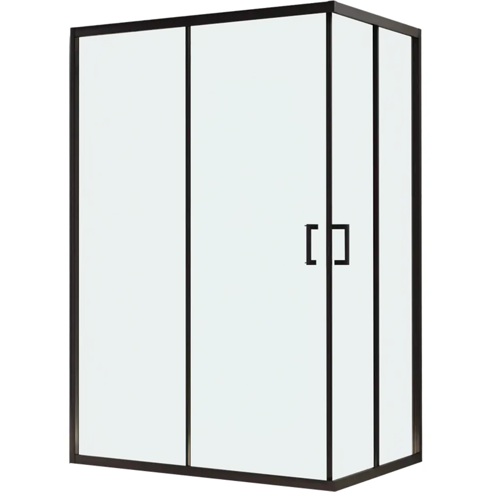 Фото 3 Душевой уголок Rgw Passage 030824680-14 прямоугольный 80x100см черный профиль эффект стекла прозрачный Фото 3 Душевой уголок Rgw Passage 030824680-14 прямоугольный 80x100см черный профиль эффект стекла прозрачный