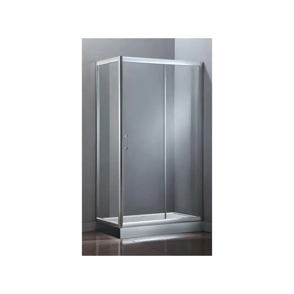 Фото 2 Душевой уголок Aquanet Alfa 00168417 прямоугольный 80x120см серебристый блеск профиль эффект стекла прозрачный Фото 2 Душевой уголок Aquanet Alfa 00168417 прямоугольный 80x120см серебристый блеск профиль эффект стекла прозрачный