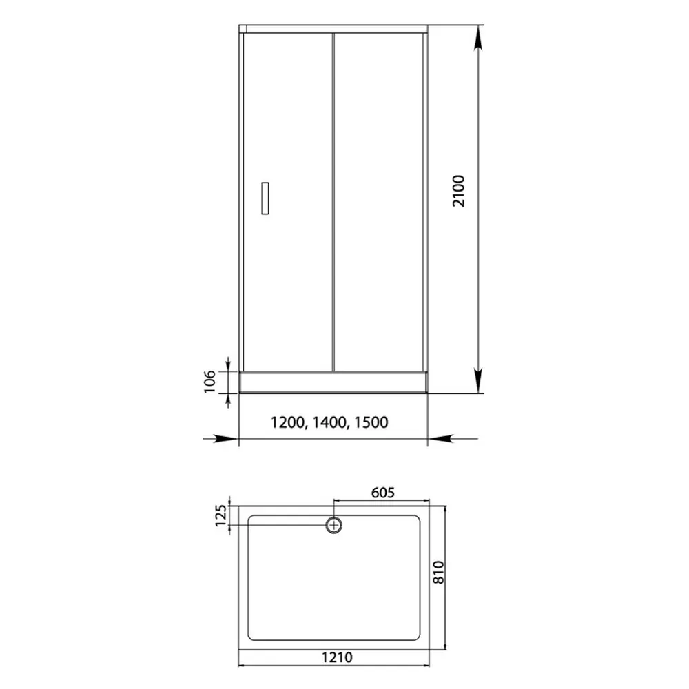 Фото 3 Душевой уголок Aquanet Alfa 00168419 прямоугольный 80x150см серебристый блеск профиль эффект стекла прозрачный Фото 3 Душевой уголок Aquanet Alfa 00168419 прямоугольный 80x150см серебристый блеск профиль эффект стекла прозрачный