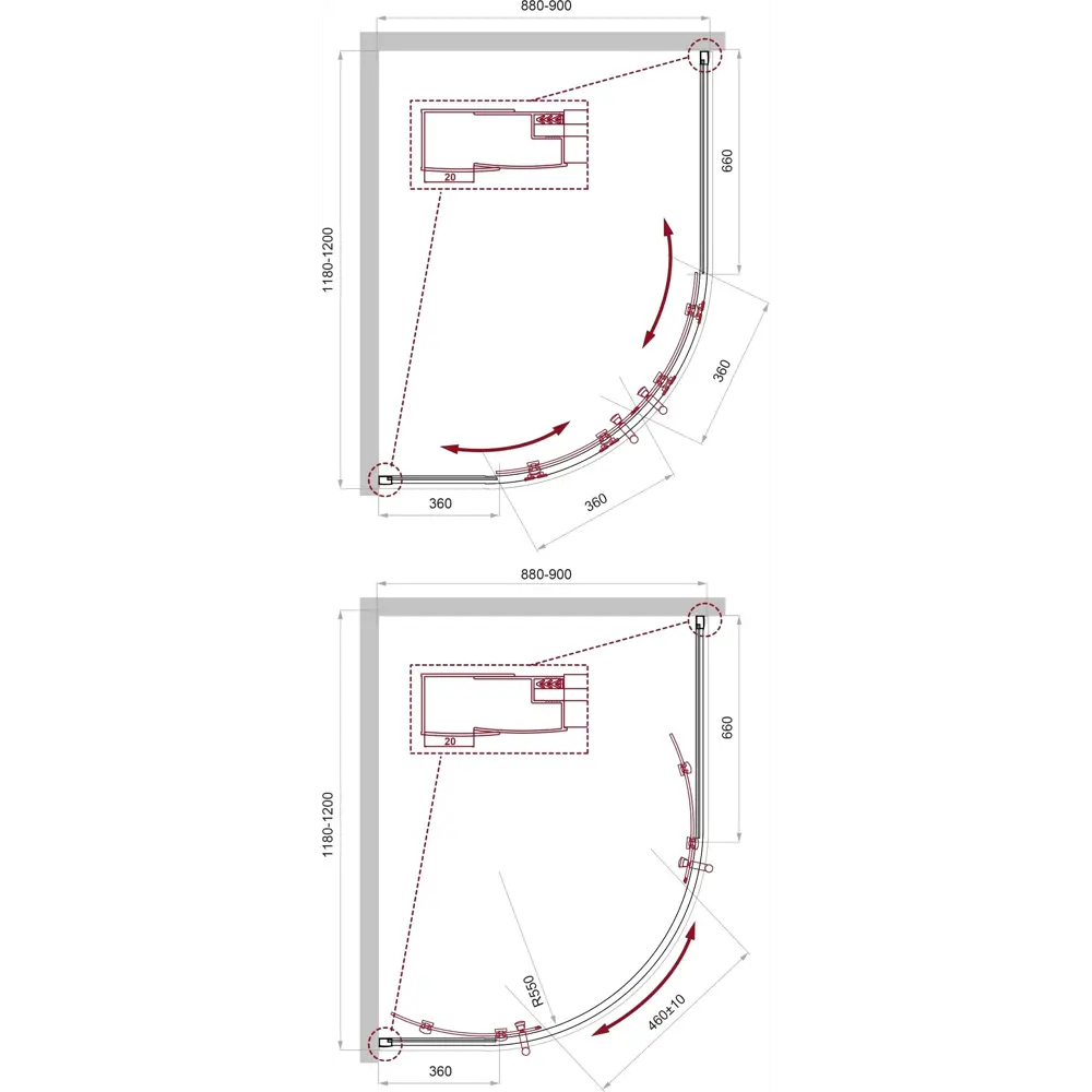 Фото 4 Душевой уголок Belbagno Uno UNO-195-RH-2-120/90-C-Cr многоугольный 120x90см серебристый блеск профиль эффект стекла прозрачный Фото 4 Душевой уголок Belbagno Uno UNO-195-RH-2-120/90-C-Cr многоугольный 120x90см серебристый блеск профиль эффект стекла прозрачный
