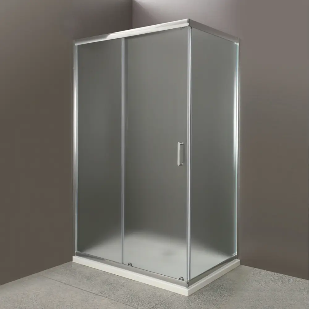 Фото Душевой уголок Belbagno Uno UNO-AH-1-100/80-P-Cr прямоугольный 100х80см серебристый блеск профиль эффект стекла рифленый Фото Душевой уголок Belbagno Uno UNO-AH-1-100/80-P-Cr прямоугольный 100х80см серебристый блеск профиль эффект стекла рифленый