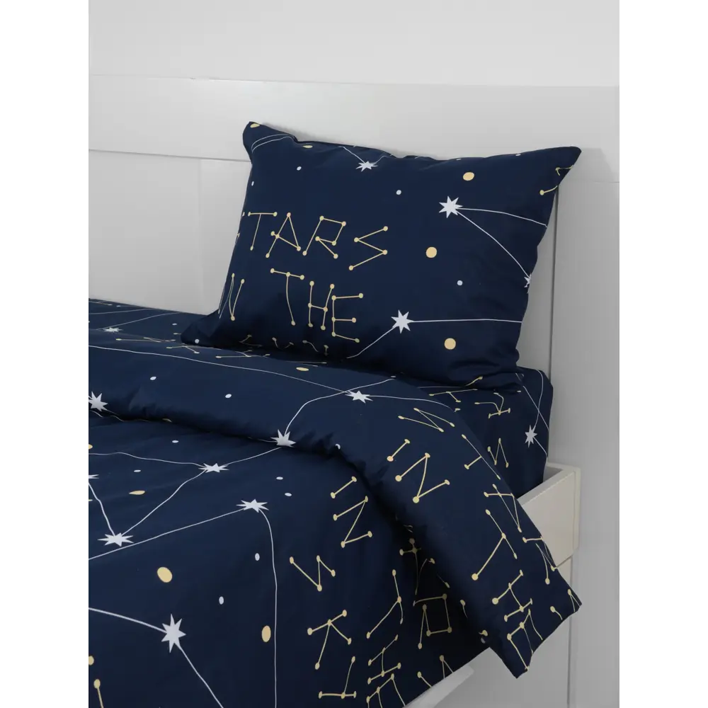 Фото 7 Комплект постельного белья Этель Stars in the sky хлопок 1-спальный наволочка 50 x 70- 1 шт цвет разноцветный Фото 7 Комплект постельного белья Этель Stars in the sky хлопок 1-спальный наволочка 50 x 70- 1 шт цвет разноцветный