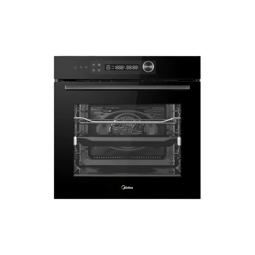 Фото Встраиваемый духовой шкаф Midea MO82107PBG-I 59.5х56.6х59.6 см цвет черный Фото Встраиваемый духовой шкаф Midea MO82107PBG-I 59.5х56.6х59.6 см цвет черный