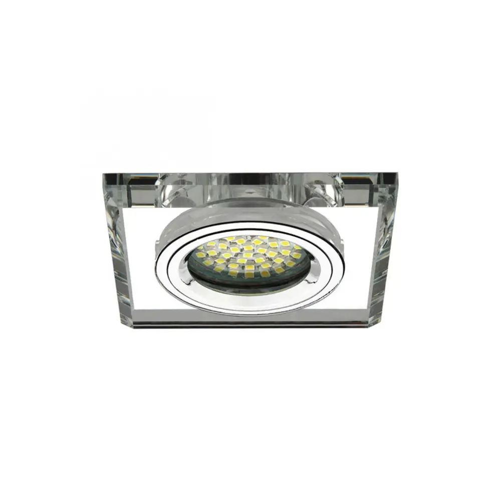 Фото Потолочный светильник точечный стеклянный Kanlux MORTA CT-DSL50-SR 18512 50 Вт