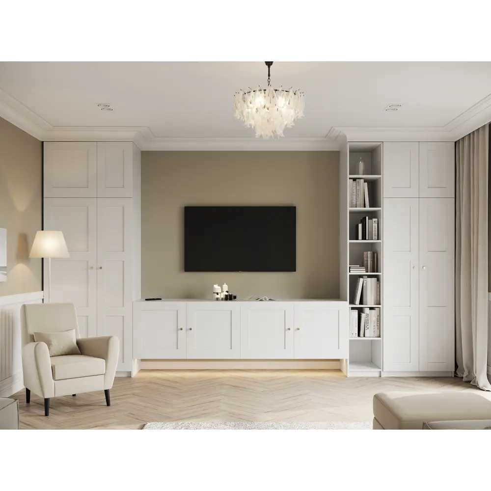 Фото 12 Дверь глухая для шкафа Лион Реймс 39.6x225.8x1.6 см ЛДСП цвет белый Фото 12 Дверь глухая для шкафа Лион Реймс 39.6x225.8x1.6 см ЛДСП цвет белый