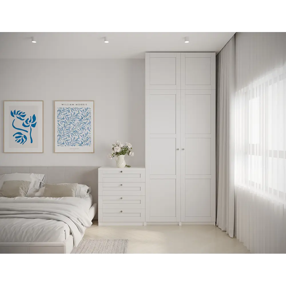 Фото 5 Дверь глухая для шкафа Лион Реймс 39.6x225.8x1.6 см ЛДСП цвет белый Фото 5 Дверь глухая для шкафа Лион Реймс 39.6x225.8x1.6 см ЛДСП цвет белый