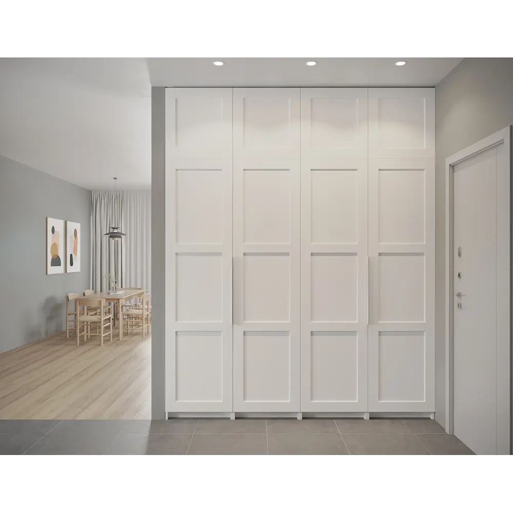 Фото 6 Дверь глухая для шкафа Лион Реймс 39.6x225.8x1.6 см ЛДСП цвет белый Фото 6 Дверь глухая для шкафа Лион Реймс 39.6x225.8x1.6 см ЛДСП цвет белый