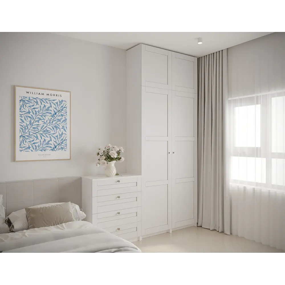 Фото 11 Дверь глухая для шкафа Лион Реймс 39.6x225.8x1.6 см ЛДСП цвет белый Фото 11 Дверь глухая для шкафа Лион Реймс 39.6x225.8x1.6 см ЛДСП цвет белый