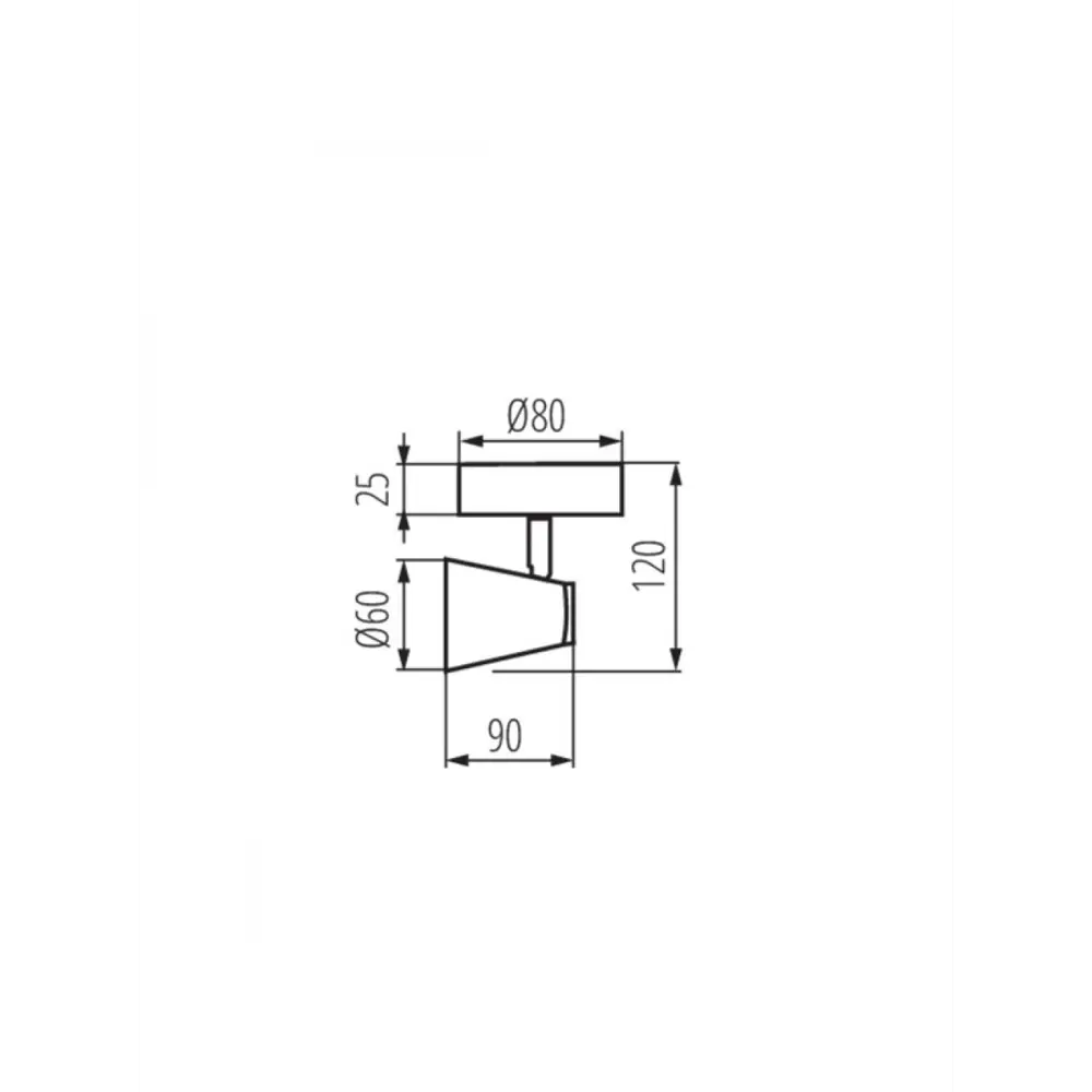Фото 2 Спот Kanlux Enali El-1O W 28760 1 лампа цвет белый Фото 2 Спот Kanlux Enali El-1O W 28760 1 лампа цвет белый
