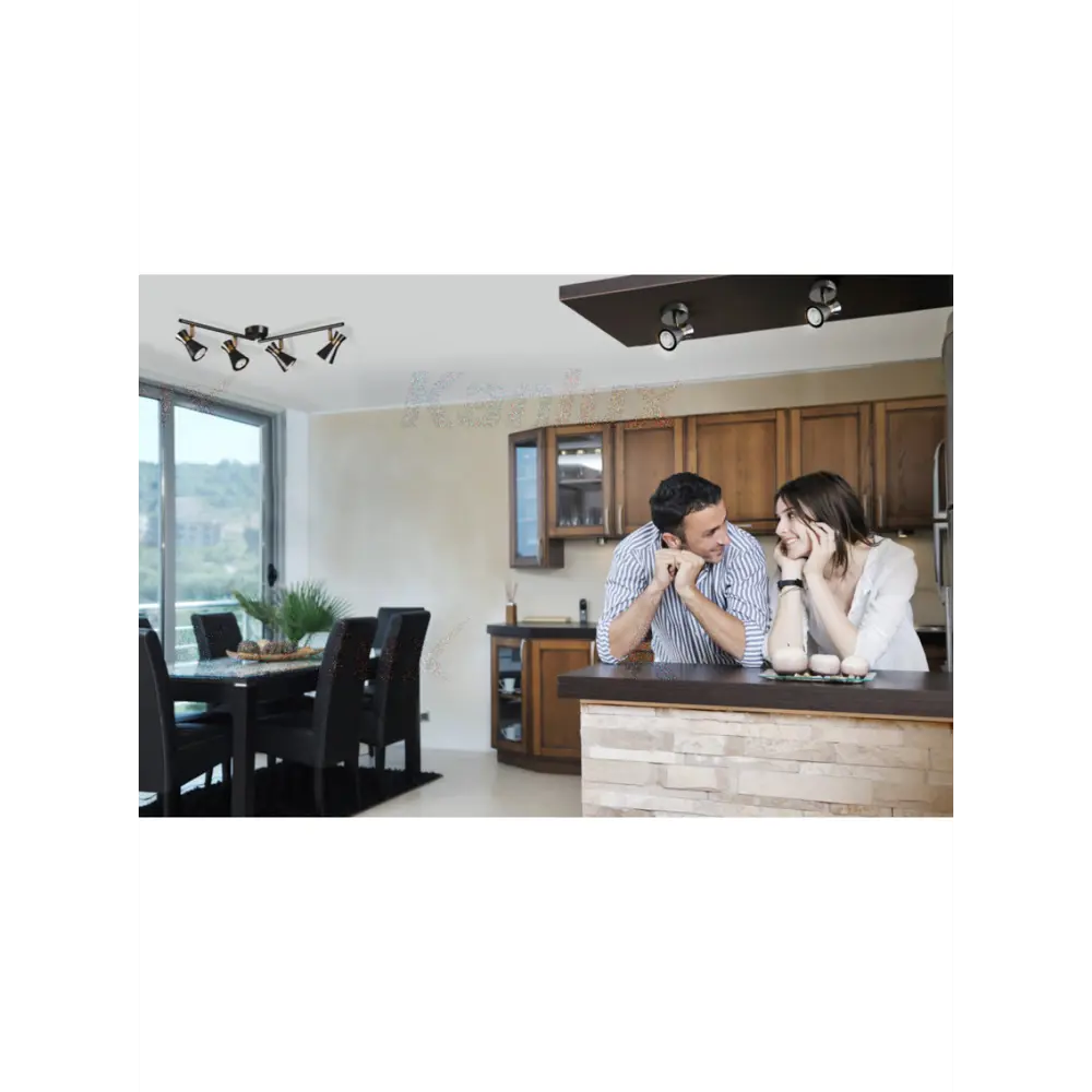 Фото 4 Спот Kanlux Mileno El-4I B-Ag 29118 4 лампы цвет черный Фото 4 Спот Kanlux Mileno El-4I B-Ag 29118 4 лампы цвет черный