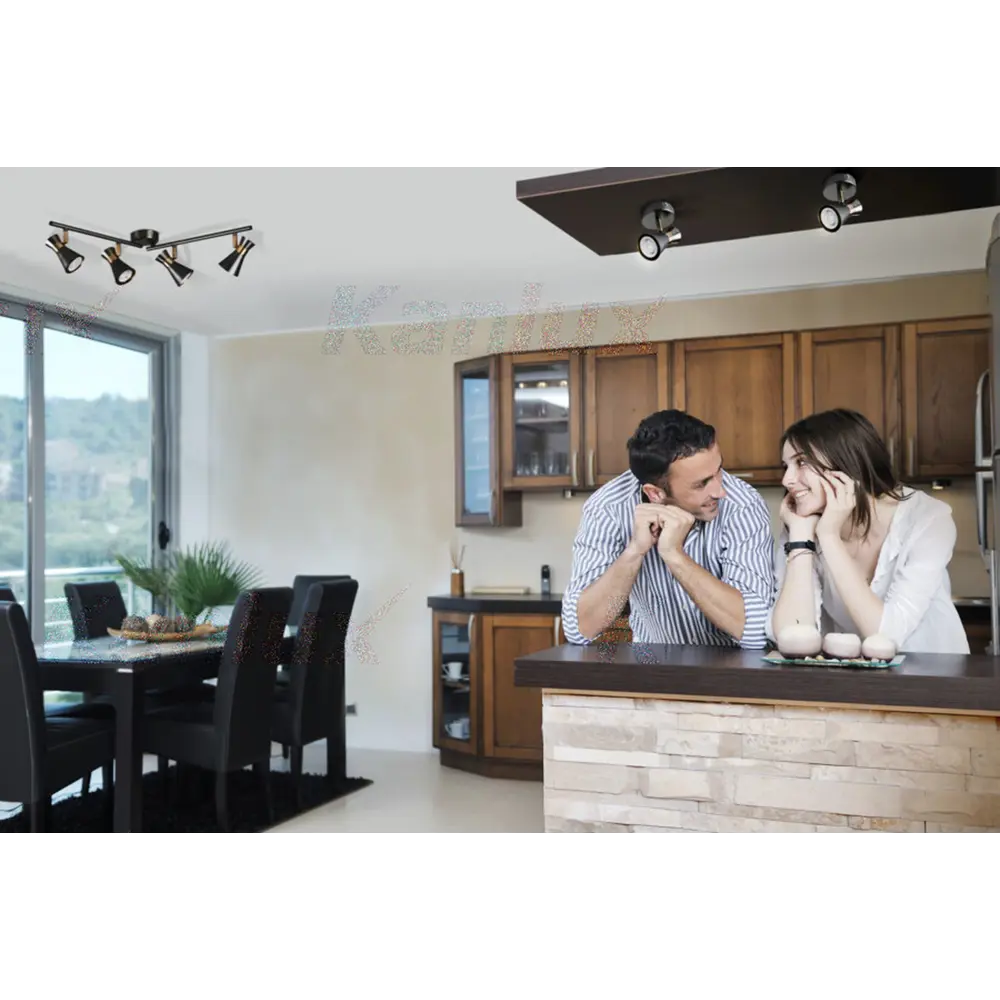 Фото 8 Спот Kanlux Mileno El-4I B-Ag 29118 4 лампы цвет черный Фото 8 Спот Kanlux Mileno El-4I B-Ag 29118 4 лампы цвет черный