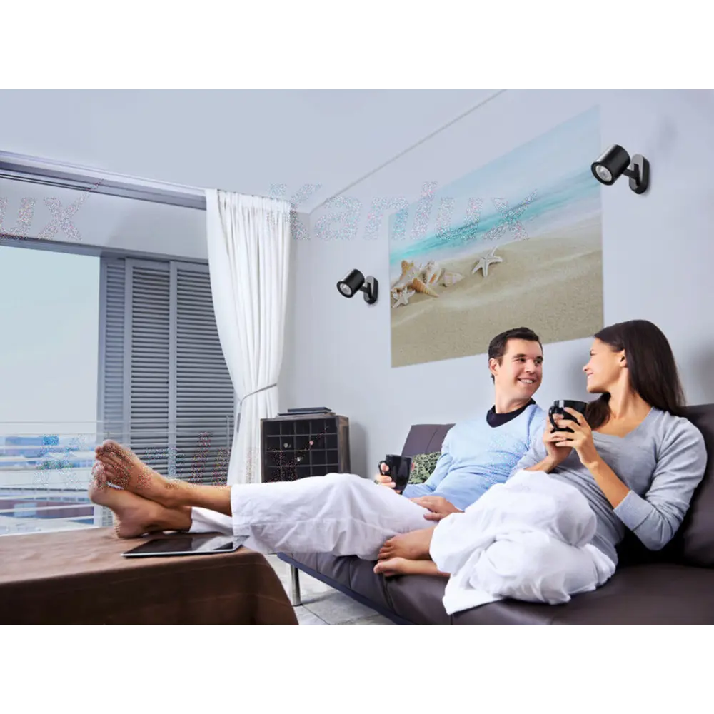 Фото 5 Спот настенно-потолочный KANLUX LAURIN EL-1O W Фото 5 Спот настенно-потолочный KANLUX LAURIN EL-1O W