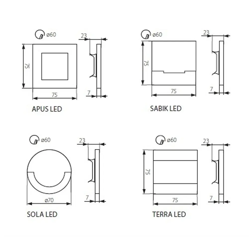 Фото 3 Подсветка для лестницы Kanlux Sola led ww цвет серебристый