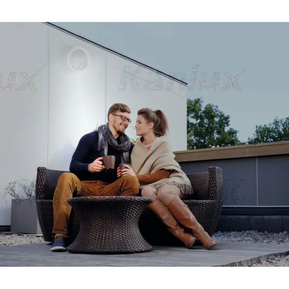 Фото 3 Настенный светильник светодиодный влагозащищенный Kanlux Sanso нейтральный белый свет цвет белый Фото 3 Настенный светильник светодиодный влагозащищенный Kanlux Sanso нейтральный белый свет цвет белый