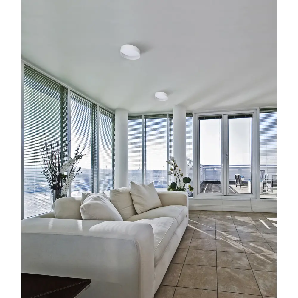 Фото 4 Светильник настенно-потолочный светодиодный Kanlux 36461 12 м² нейтральный белый свет цвет белый Фото 4 Светильник настенно-потолочный светодиодный Kanlux 36461 12 м² нейтральный белый свет цвет белый