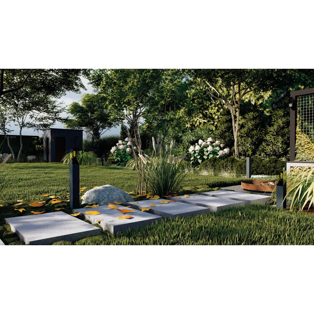 Фото 5 Фонарный столб уличный Kanlux Laven Kan_36546 10 Вт 50 см IP44 цвет графит