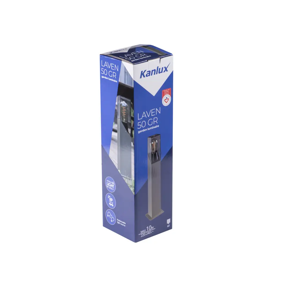 Фото 4 Фонарный столб уличный Kanlux Laven Kan_36546 10 Вт 50 см IP44 цвет графит