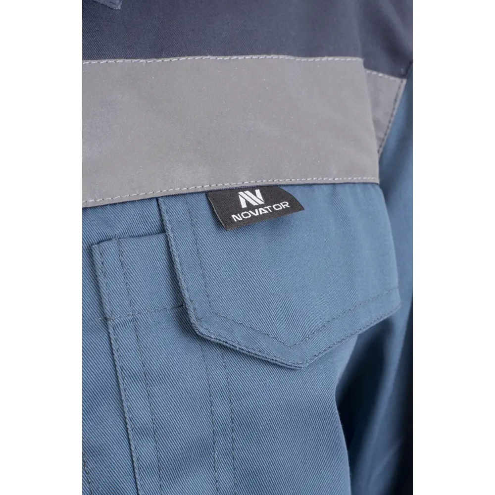 Фото 4 Костюм рабочий New Energy Novatex ЕР-00007774-68/188 синий размер 68-70 рост 182-188 см Фото 4 Костюм рабочий New Energy Novatex ЕР-00007774-68/188 синий размер 68-70 рост 182-188 см