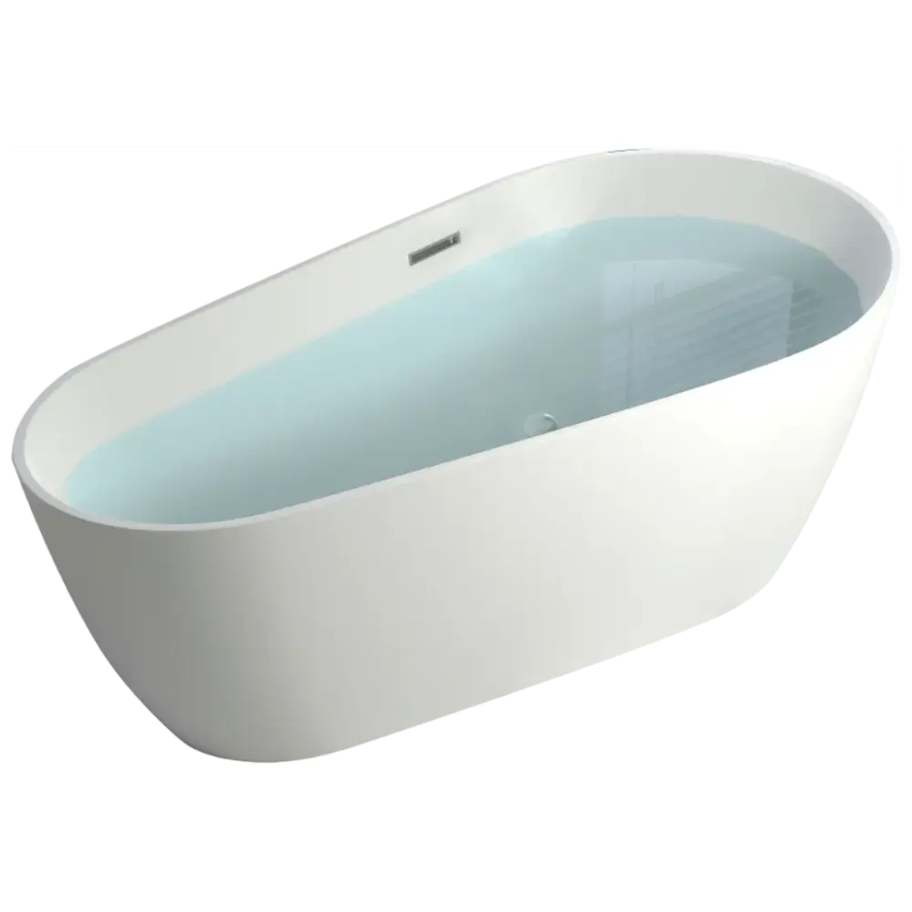 Фото Ванна CeruttiSpa Mimi 170x80 см с каркасом акриловая овальная цвет белый Фото Ванна CeruttiSpa Mimi 170x80 см с каркасом акриловая овальная цвет белый