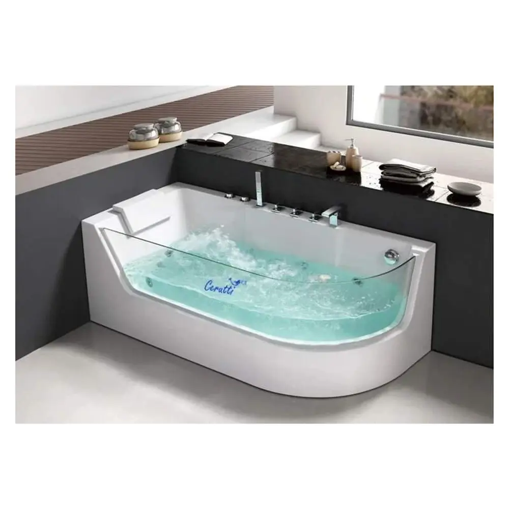Фото 2 Ванна CeruttiSpa C-403 L 1700x800x580 акриловая прямоугольная цвет белый Фото 2 Ванна CeruttiSpa C-403 L 1700x800x580 акриловая прямоугольная цвет белый