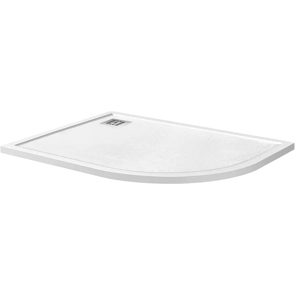 Фото Душевой поддон Belbagno 545966 ассиметричный искусственный камень 80x120см Фото Душевой поддон Belbagno 545966 ассиметричный искусственный камень 80x120см