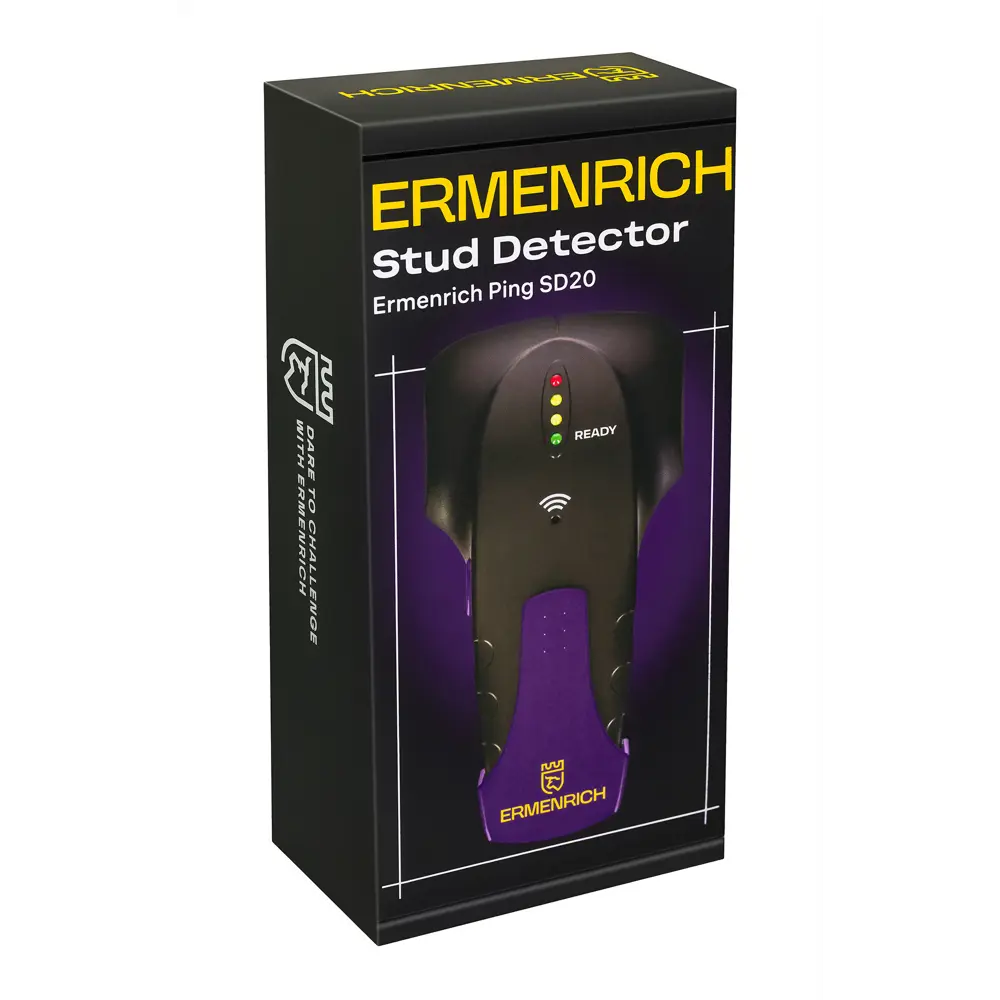 Фото 5 Детектор скрытой проводки и металла Ermenrich Ping SD20 Фото 5 Детектор скрытой проводки и металла Ermenrich Ping SD20