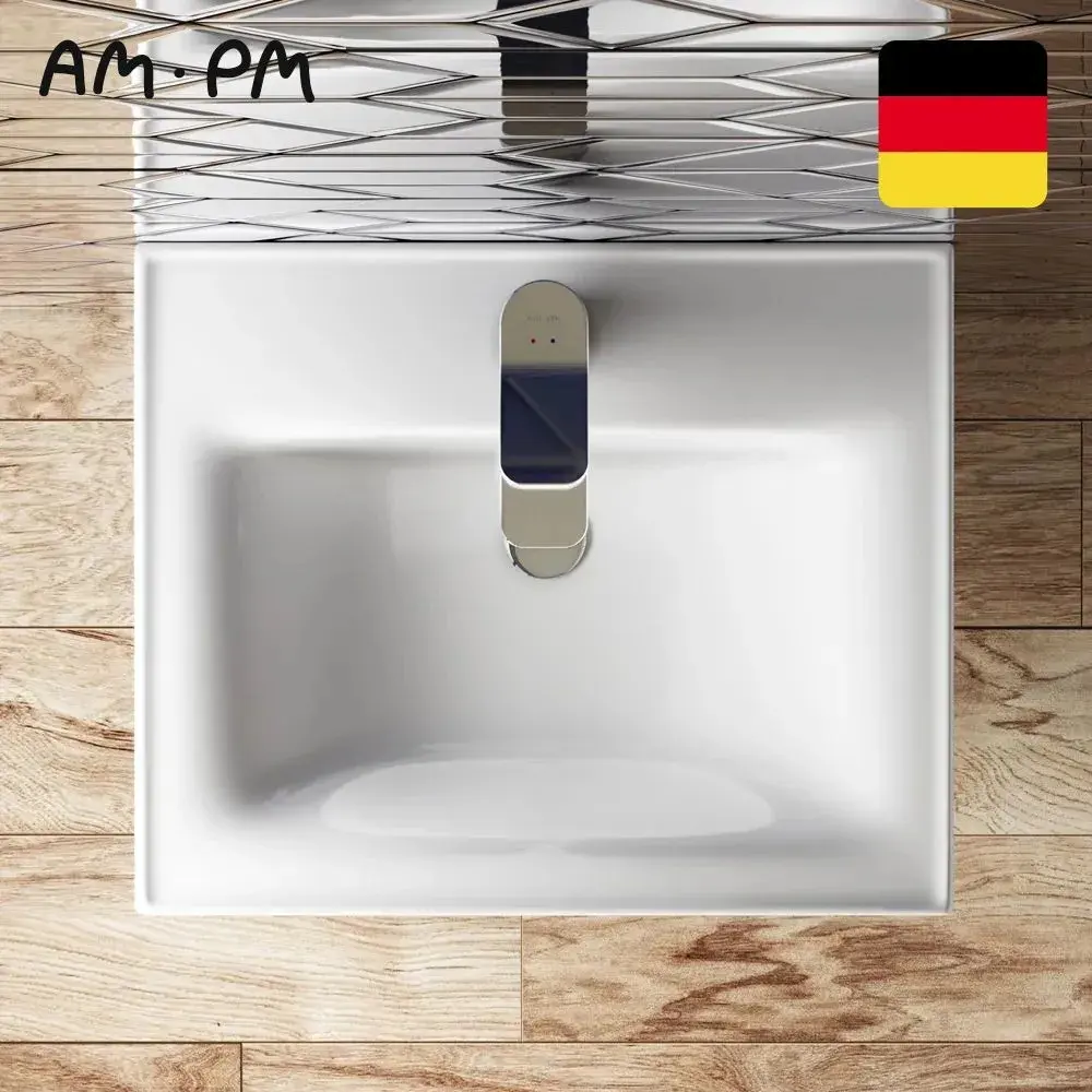 Фото Раковина накладная Am.pm X-Joy S 55см цвет белый глянец