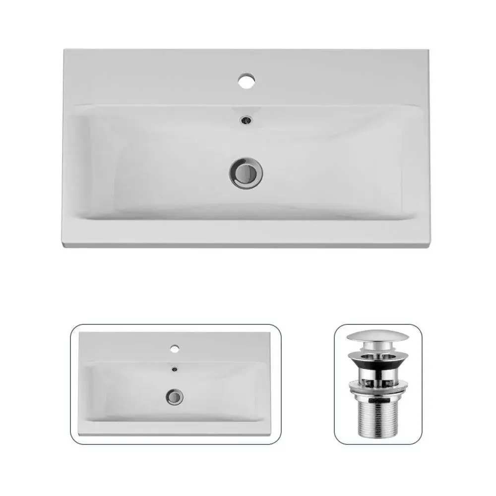 Фото Раковина накладная Am.pm GEM M90-WCC0752WG-F0700164 75 см цвет белый Фото Раковина накладная Am.pm GEM M90-WCC0752WG-F0700164 75 см цвет белый