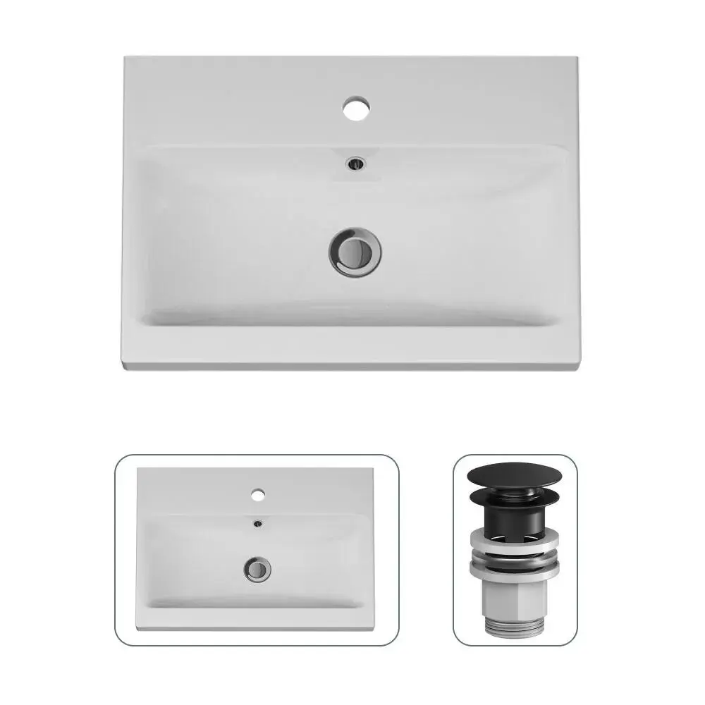 Фото Раковина накладная Am.pm GEM 60см цвет белый M90-WCC0602WG-F0700P22 Фото Раковина накладная Am.pm GEM 60см цвет белый M90-WCC0602WG-F0700P22