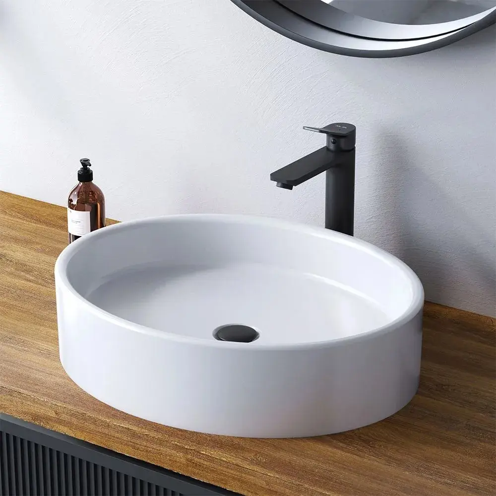 Фото 2 Раковина накладная Am.pm Universal 55см цвет белый Фото 2 Раковина накладная Am.pm Universal 55см цвет белый