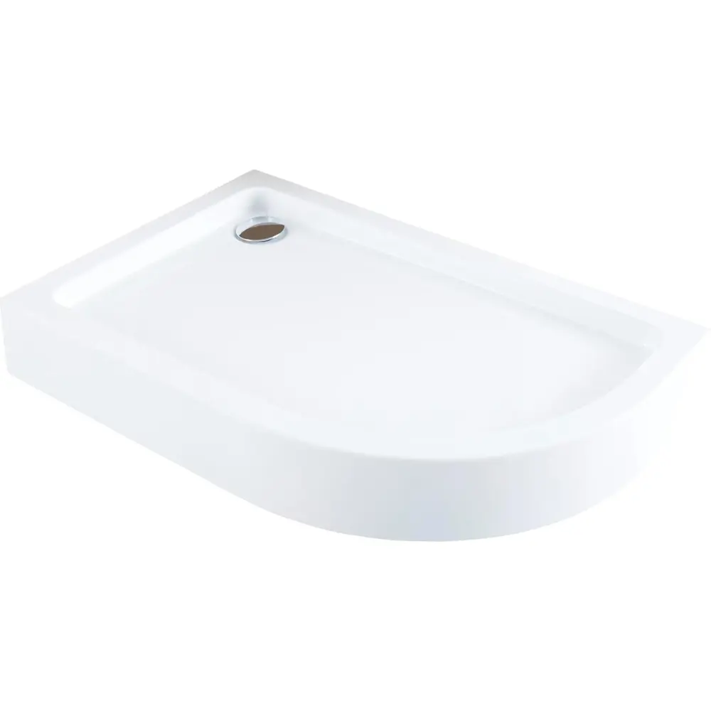 Фото 2 Душевой поддон Aquanet 432960 ассиметричный акрил 80x120см Фото 2 Душевой поддон Aquanet 432960 ассиметричный акрил 80x120см