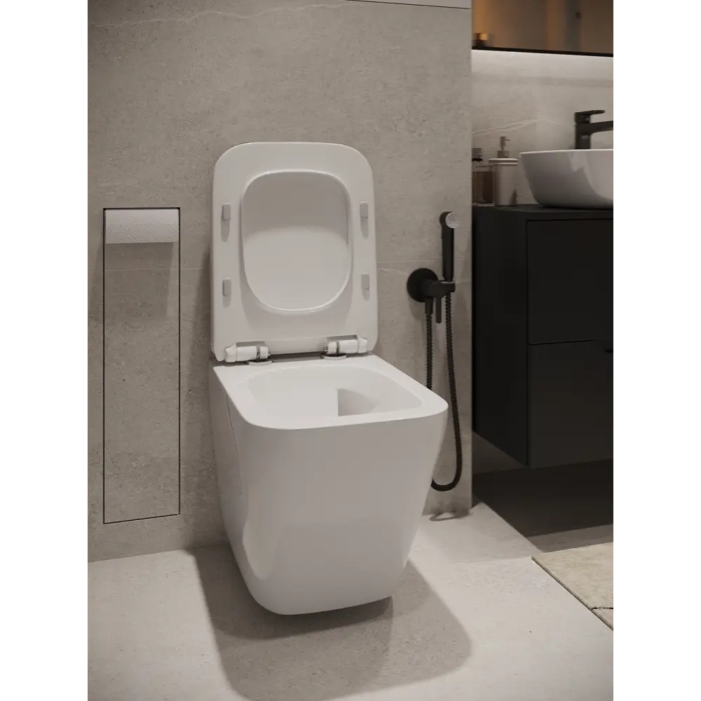 Фото 8 Комплект инсталляция с унитазом Agger ATI10150+APB288 цвет белый Фото 8 Комплект инсталляция с унитазом Agger ATI10150+APB288 цвет белый