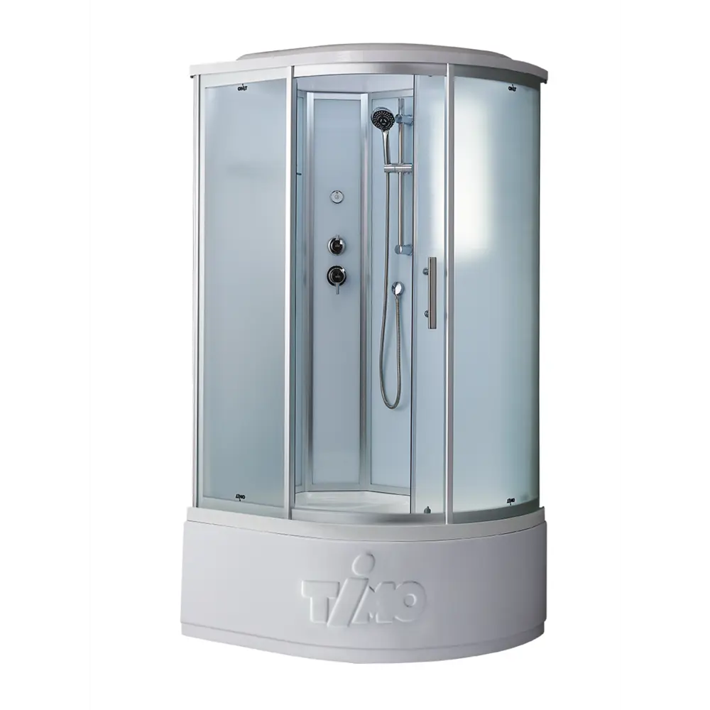 Фото Душевая кабина Timo Standart Т-6610 Silver L 110x85x220 с турецкой баней хамам средний поддон полукруг Фото Душевая кабина Timo Standart Т-6610 Silver L 110x85x220 с турецкой баней хамам средний поддон полукруг