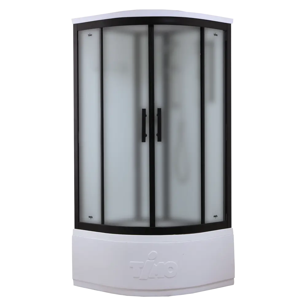 Фото 2 Душевая кабина Timo Standart T-6690 Black Fabric 90x90x220 с турецкой баней хамам средний поддон полукруг Фото 2 Душевая кабина Timo Standart T-6690 Black Fabric 90x90x220 с турецкой баней хамам средний поддон полукруг