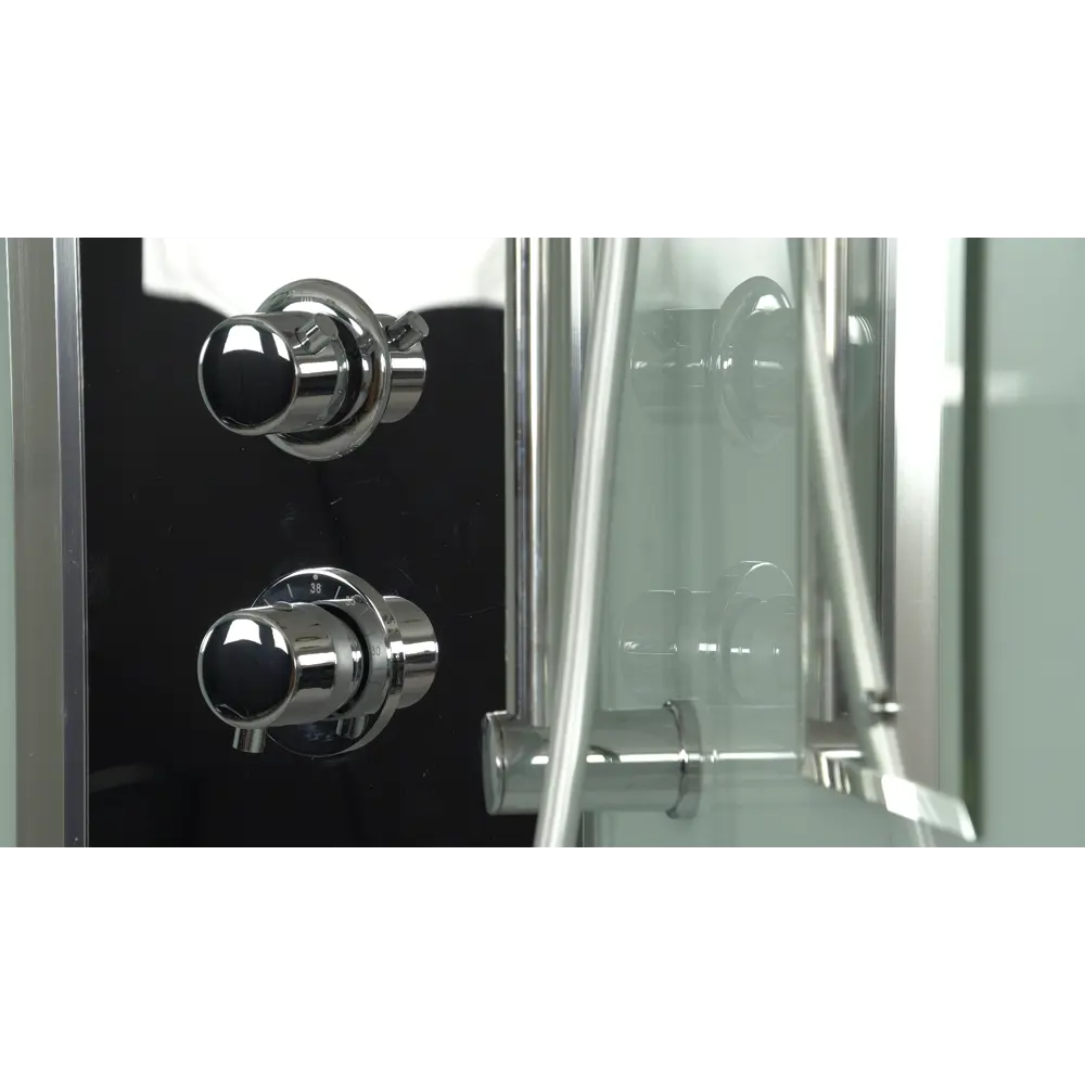 Фото 4 Душевая кабина Timo Comfort T-8815 Fabric Glass 120x90x220 низкий поддон квадрат