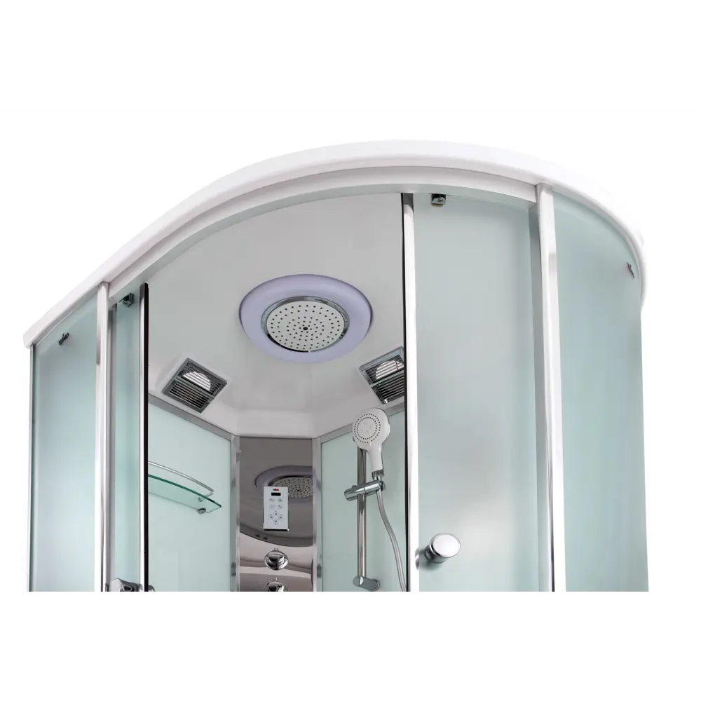 Фото 3 Душевая кабина Timo Comfort T-8890 Fabric Glass 90x90x220 средний поддон 1/4 круга Фото 3 Душевая кабина Timo Comfort T-8890 Fabric Glass 90x90x220 средний поддон 1/4 круга