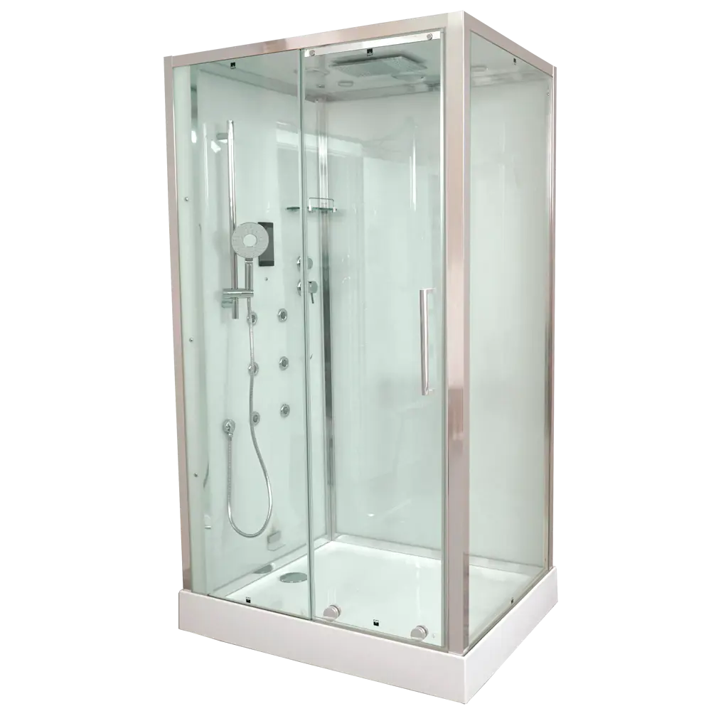 Фото Душевая кабина Timo Premium PURO H-510 R с хамам и хромотерапией 90x120x220 низкий поддон прямоугольный Фото Душевая кабина Timo Premium PURO H-510 R с хамам и хромотерапией 90x120x220 низкий поддон прямоугольный
